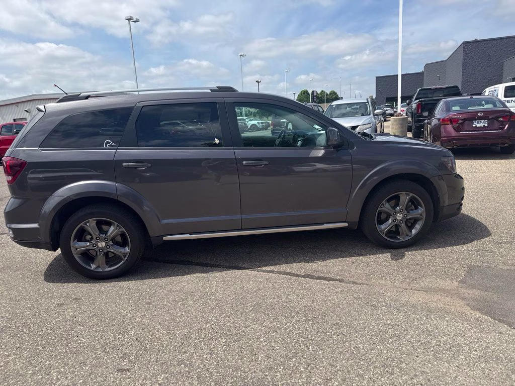 2014 Granite Crystal Metallic Clearcoat Dodge Journey Crossroad AWD SUV