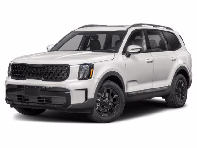2025 Glacial White Pearl Kia Telluride EX X-Pro AWD SUV