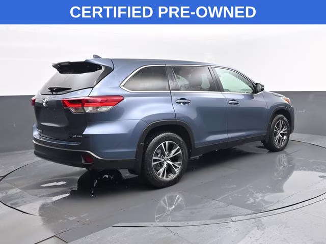 2019 Shoreline Mist Toyota Highlander LE Plus AWD SUV