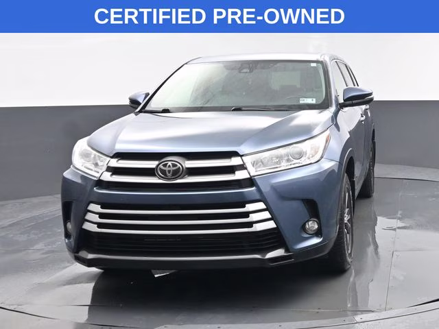 2019 Shoreline Mist Toyota Highlander LE Plus AWD SUV