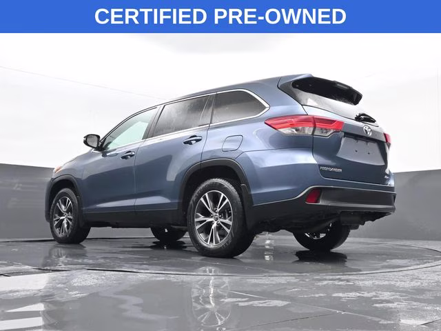 2019 Shoreline Mist Toyota Highlander LE Plus AWD SUV