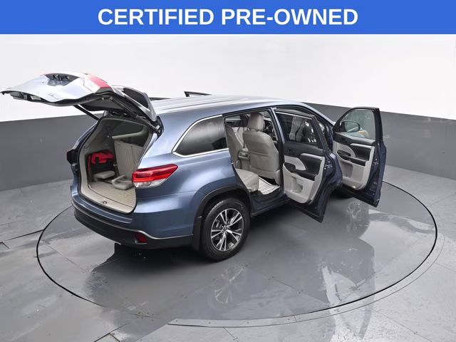 2019 Shoreline Mist Toyota Highlander LE Plus AWD SUV