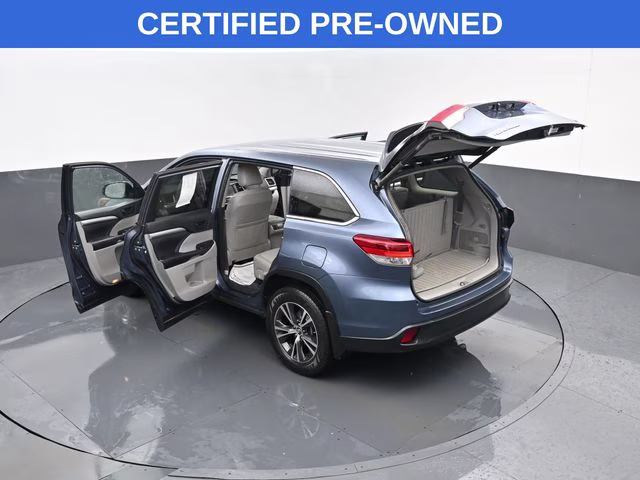 2019 Shoreline Mist Toyota Highlander LE Plus AWD SUV