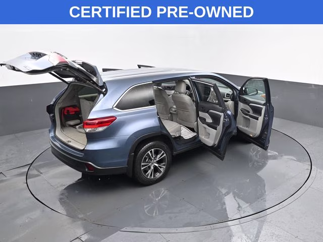 2019 Shoreline Mist Toyota Highlander LE Plus AWD SUV