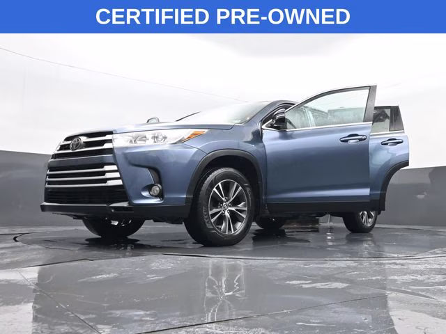 2019 Shoreline Mist Toyota Highlander LE Plus AWD SUV