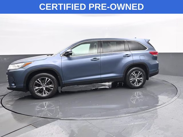 2019 Shoreline Mist Toyota Highlander LE Plus AWD SUV