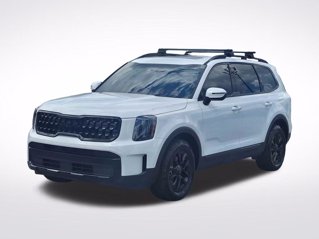2025 Glacial White Pearl Kia Telluride EX X-Pro AWD SUV