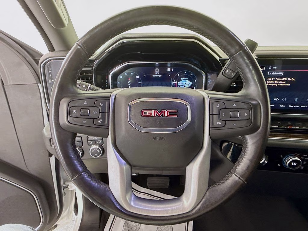 2022 Summit White GMC Sierra 1500 SLE 4X4 Truck