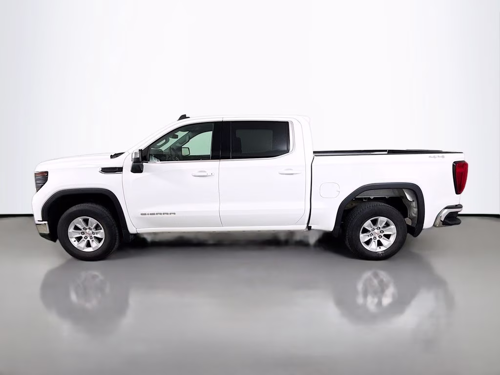 2022 Summit White GMC Sierra 1500 SLE 4X4 Truck