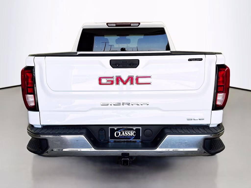 2022 Summit White GMC Sierra 1500 SLE 4X4 Truck