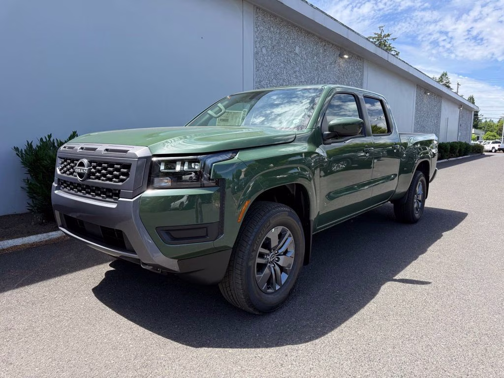 2026 Tactical Green Metallic Nissan Frontier SV 4X4 Truck