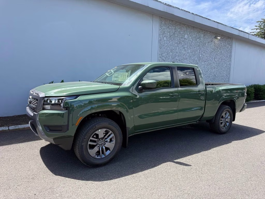 2026 Tactical Green Metallic Nissan Frontier SV 4X4 Truck