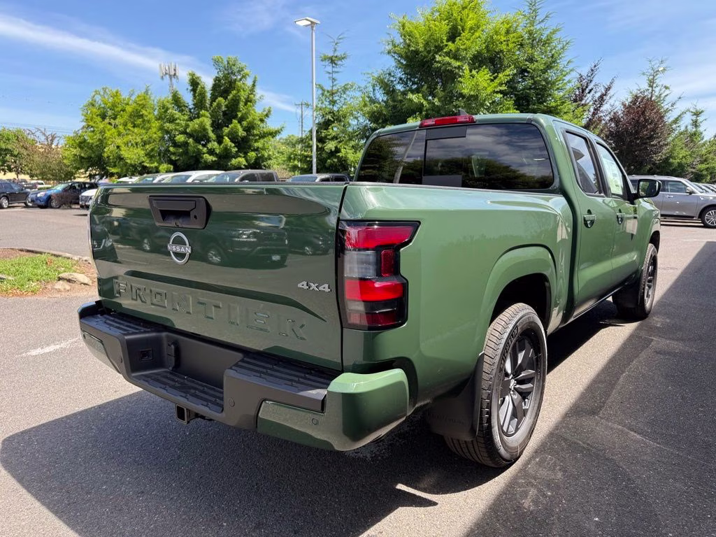2026 Tactical Green Metallic Nissan Frontier SV 4X4 Truck