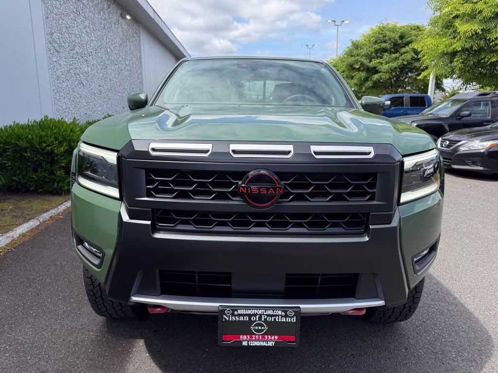 2026 Tactical Green Metallic Nissan Frontier PRO-4X 4X4 Truck