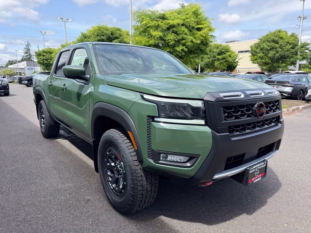 2026 Tactical Green Metallic Nissan Frontier PRO-4X 4X4 Truck