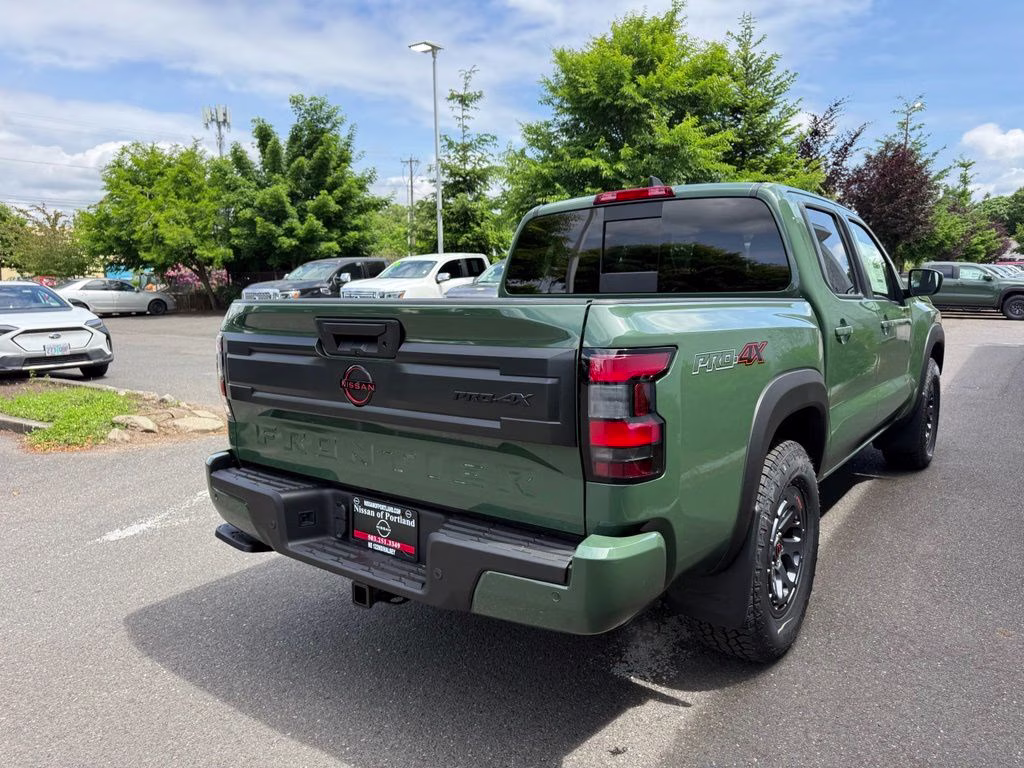 2026 Tactical Green Metallic Nissan Frontier PRO-4X 4X4 Truck