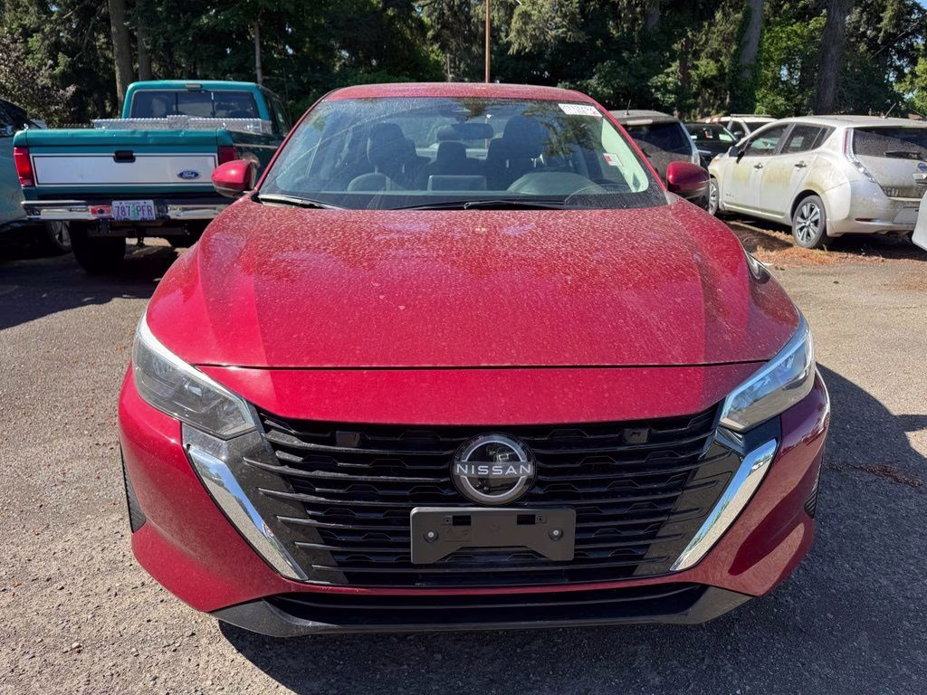 2025 Scarlet Ember Tintcoat Nissan Sentra SV FWD Sedan