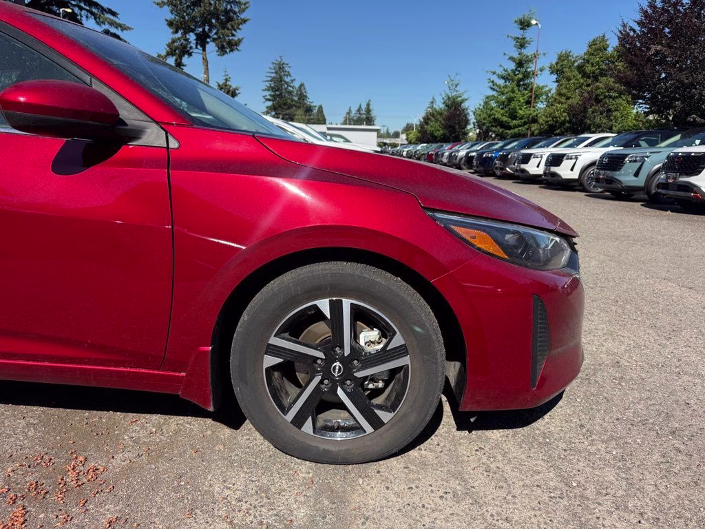 2025 Scarlet Ember Tintcoat Nissan Sentra SV FWD Sedan