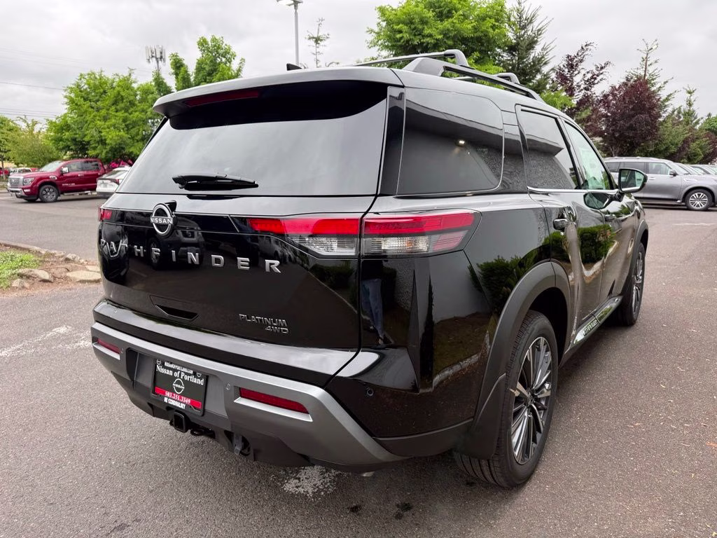 2026 Super Black Nissan Pathfinder Platinum 4X4 SUV