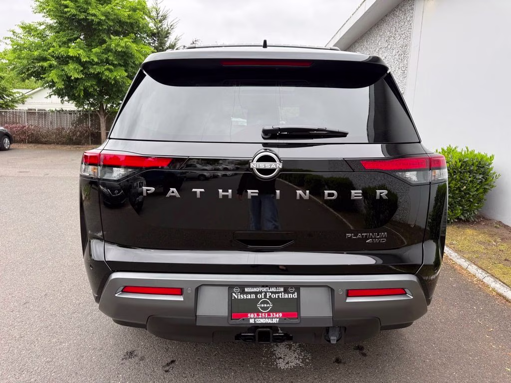 2026 Super Black Nissan Pathfinder Platinum 4X4 SUV