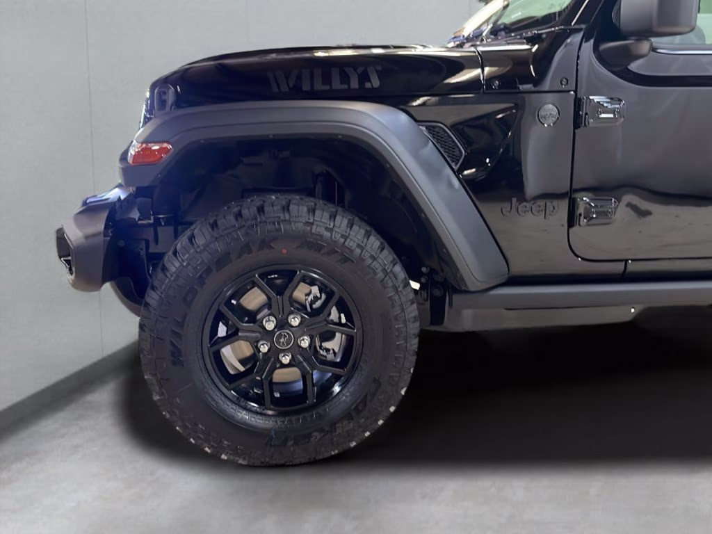 2026 Black Clearcoat Jeep Wrangler Willys 4X4 SUV