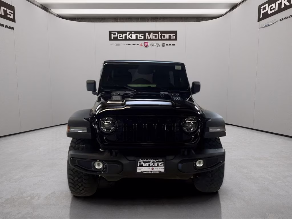 2026 Black Clearcoat Jeep Wrangler Willys 4X4 SUV