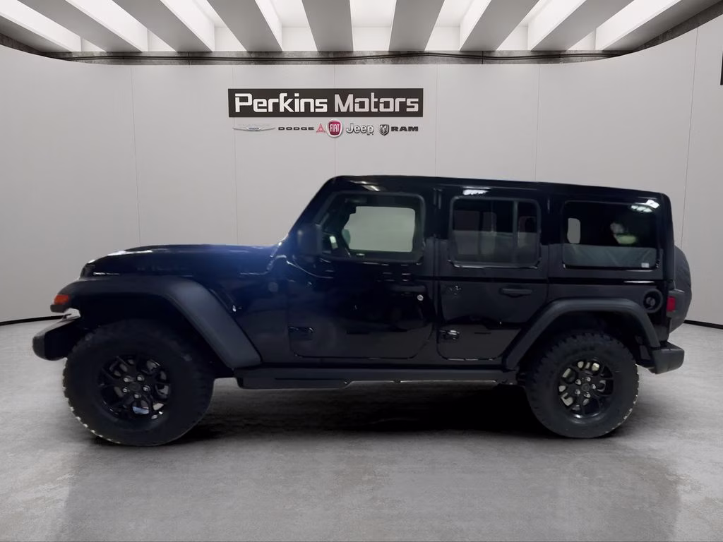 2026 Black Clearcoat Jeep Wrangler Willys 4X4 SUV