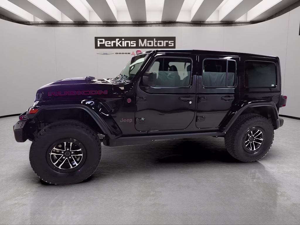 2026 Black Clearcoat Jeep Wrangler Rubicon 4X4 SUV