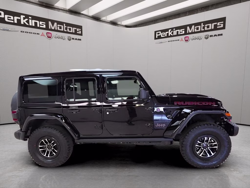 2026 Black Clearcoat Jeep Wrangler Rubicon 4X4 SUV