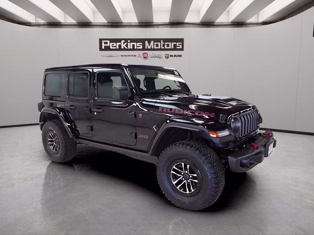 2026 Black Clearcoat Jeep Wrangler Rubicon 4X4 SUV