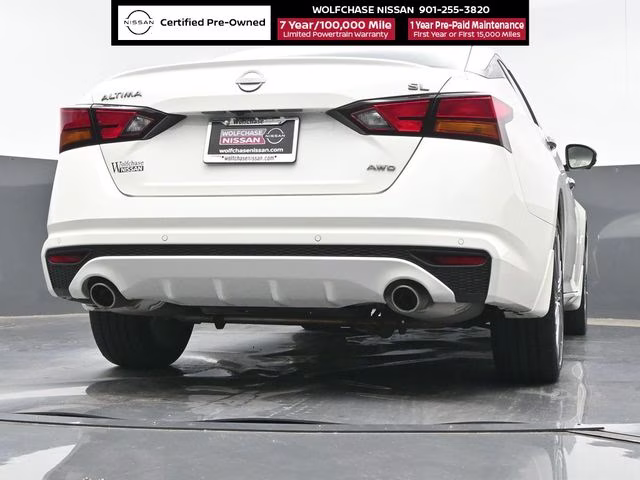 2025 Pearl White Tricoat Nissan Altima 2.5 SL AWD Sedan