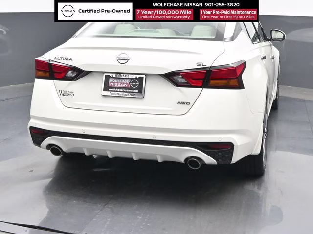 2025 Pearl White Tricoat Nissan Altima 2.5 SL AWD Sedan