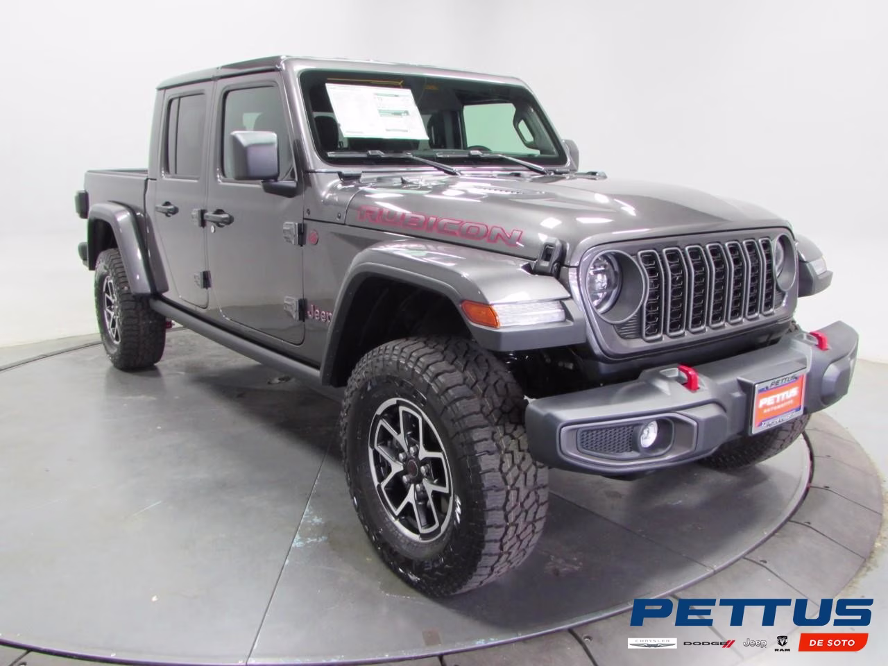 2026 Granite Crystal Metallic Clearcoat Jeep Gladiator Rubicon 4X4 Truck
