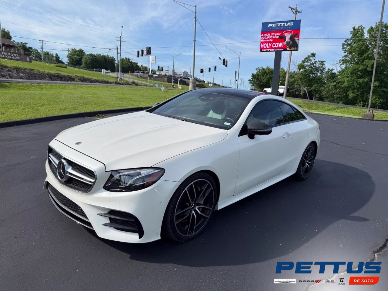 2020 WHITE Mercedes-Benz E-Class AMG E 53 AWD Coupe