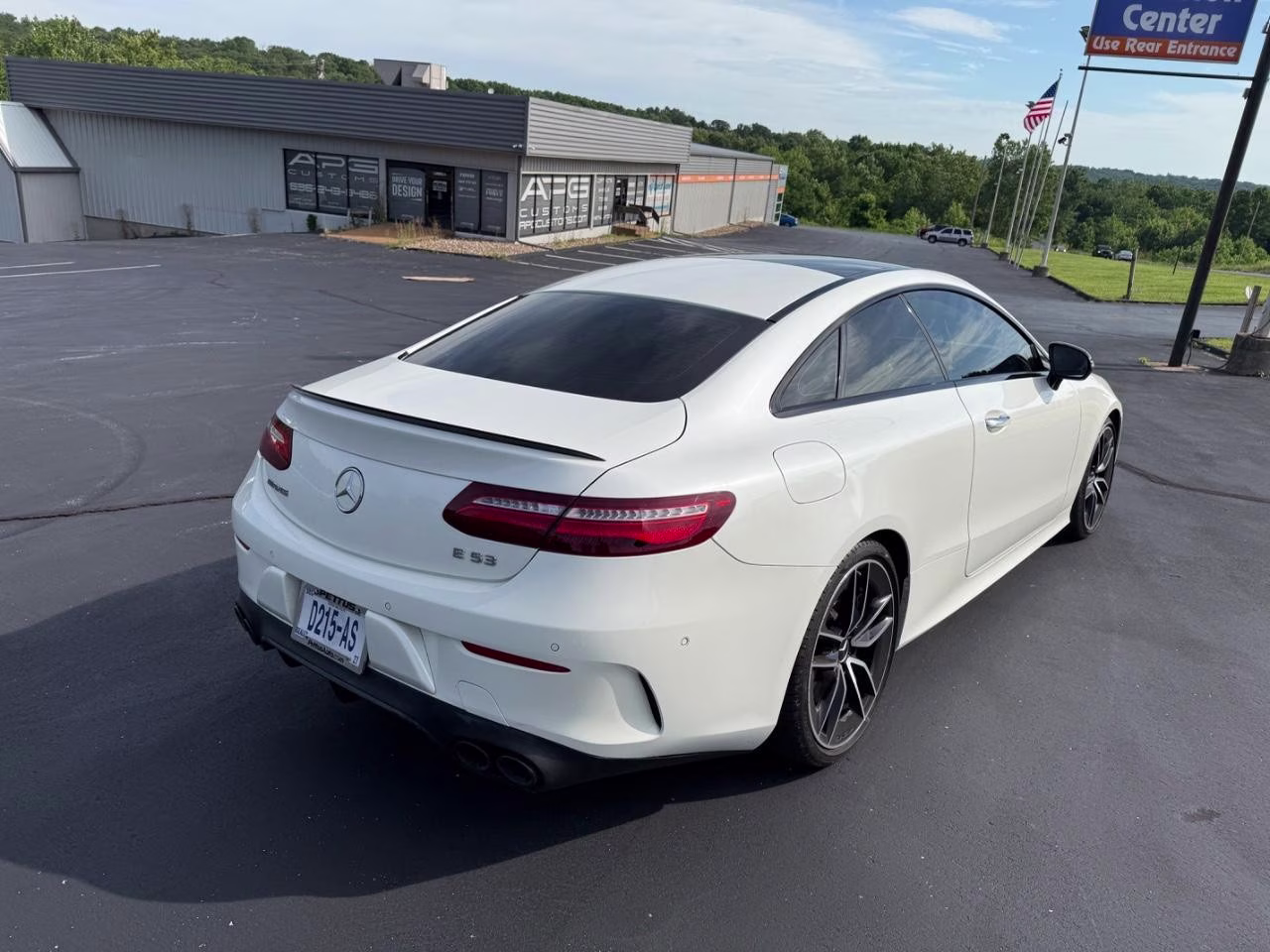 2020 WHITE Mercedes-Benz E-Class AMG E 53 AWD Coupe