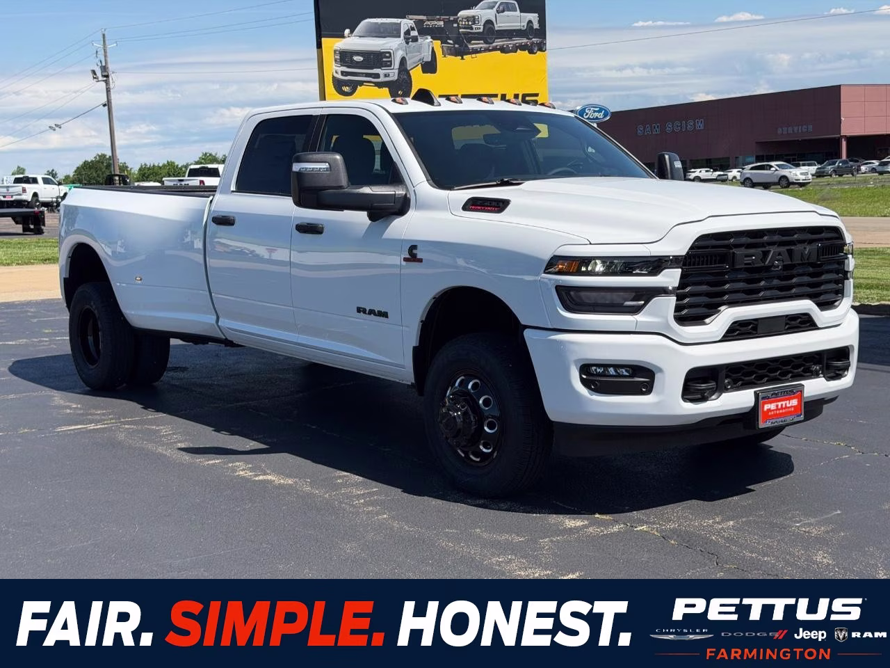 2026 Bright White Clearcoat Ram 3500 Big Horn 4X4 Truck