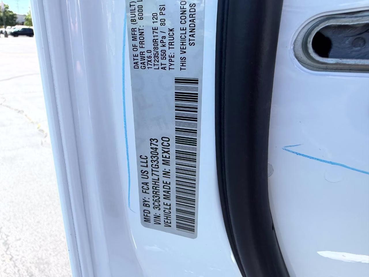 2026 Bright White Clearcoat Ram 3500 Big Horn 4X4 Truck