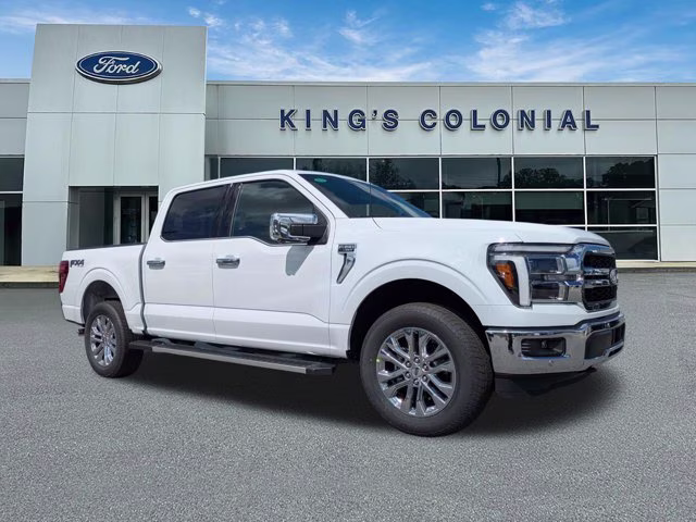 2026 Oxford White Ford F-150 Crew Cab 4x4 Lariat 4X4 Truck