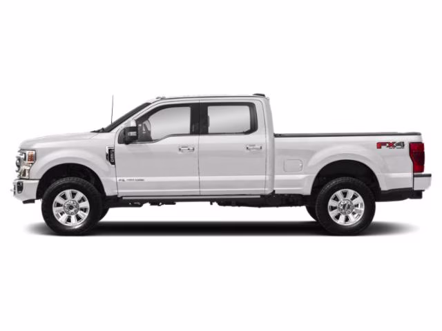 2022 White Metallic Ford Super Duty F-350 SRW Platinum 4X4 Truck