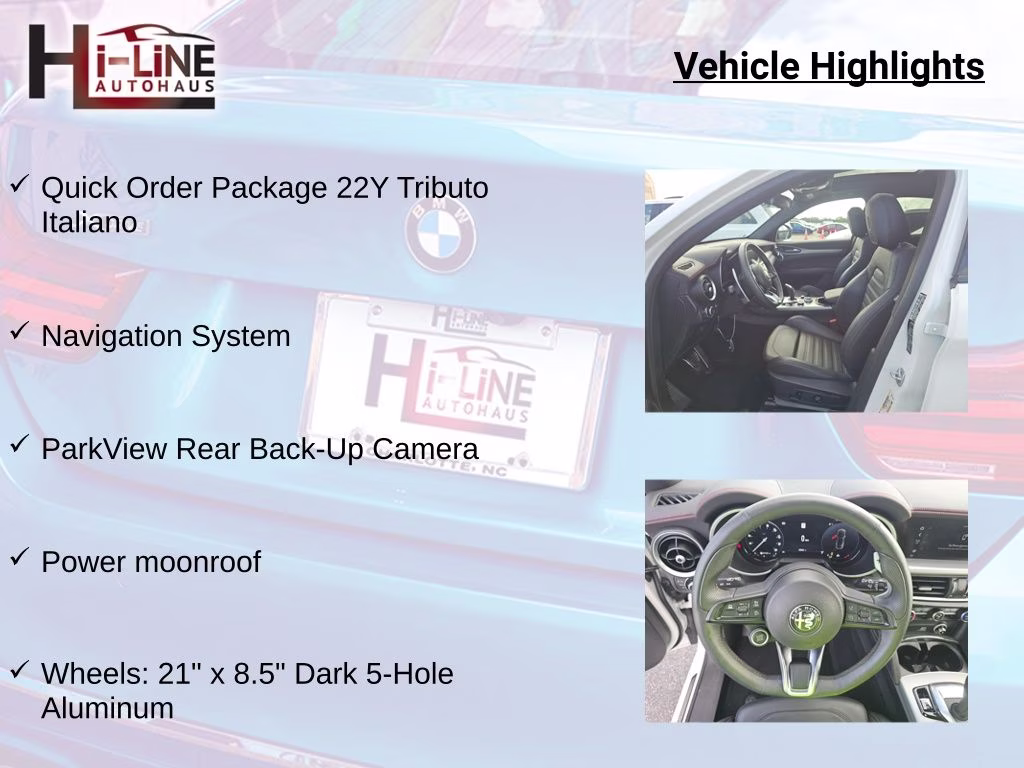 2025 Milano White Alfa Romeo Stelvio Tributo Italiano Special Edition AWD SUV