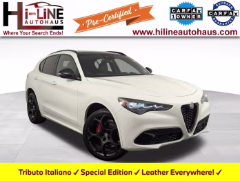 2025 Milano White Alfa Romeo Stelvio Tributo Italiano Special Edition AWD SUV