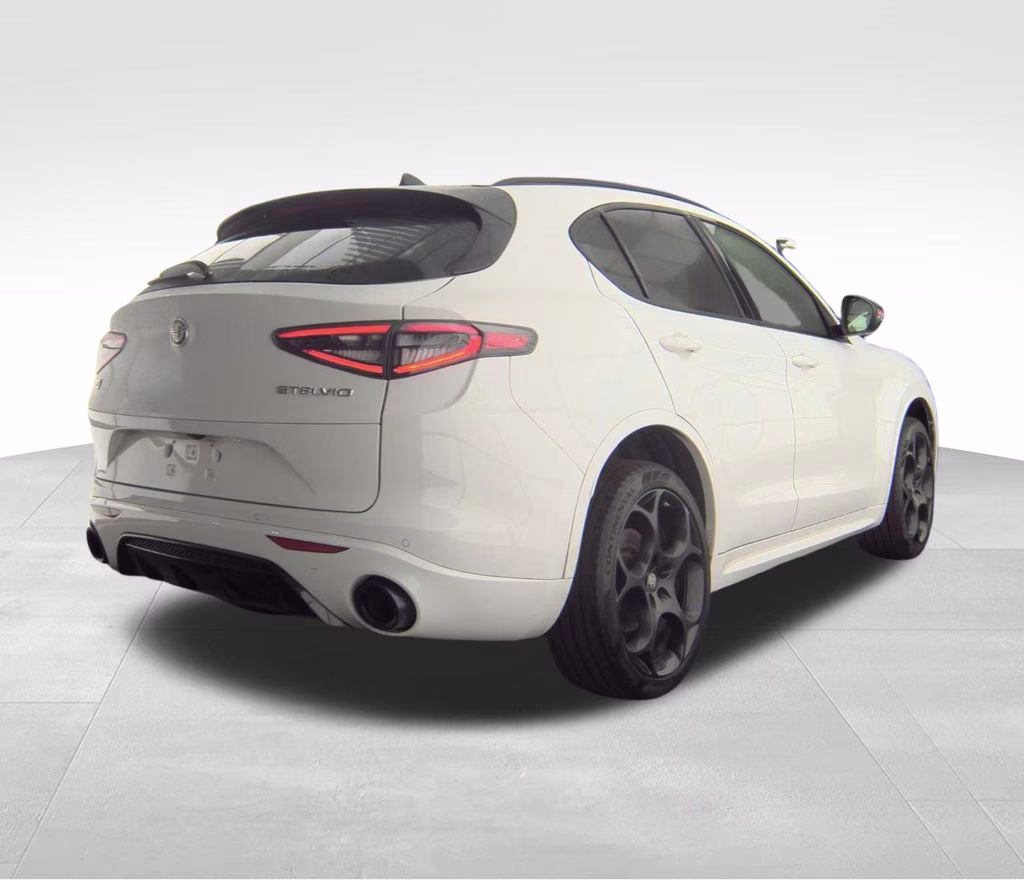 2025 Milano White Alfa Romeo Stelvio Tributo Italiano Special Edition AWD SUV