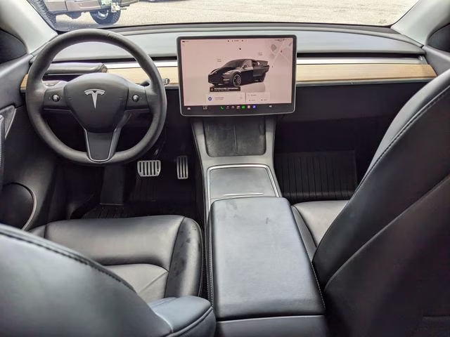 2022 Black Tesla Model Y Performance AWD SUV