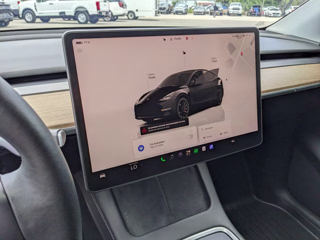 2022 Black Tesla Model Y Performance AWD SUV