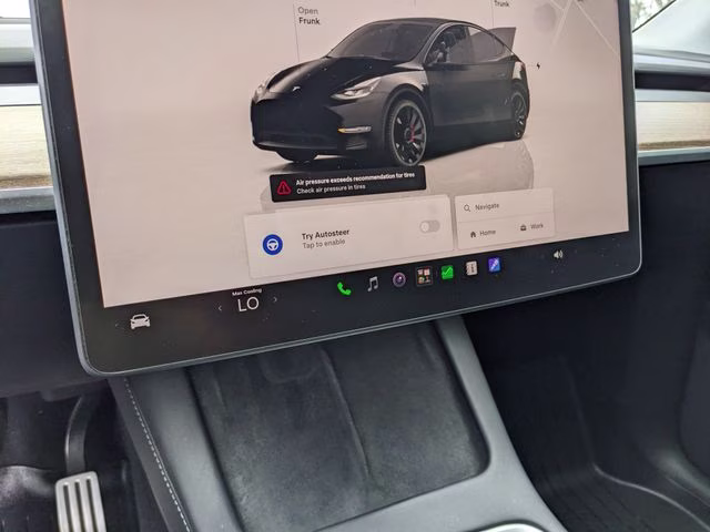 2022 Black Tesla Model Y Performance AWD SUV