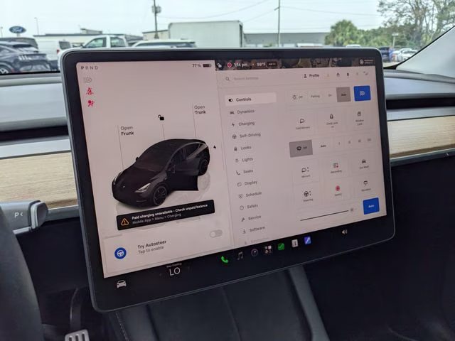 2022 Black Tesla Model Y Performance AWD SUV