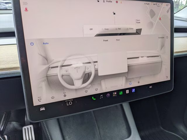 2022 Black Tesla Model Y Performance AWD SUV