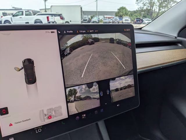 2022 Black Tesla Model Y Performance AWD SUV