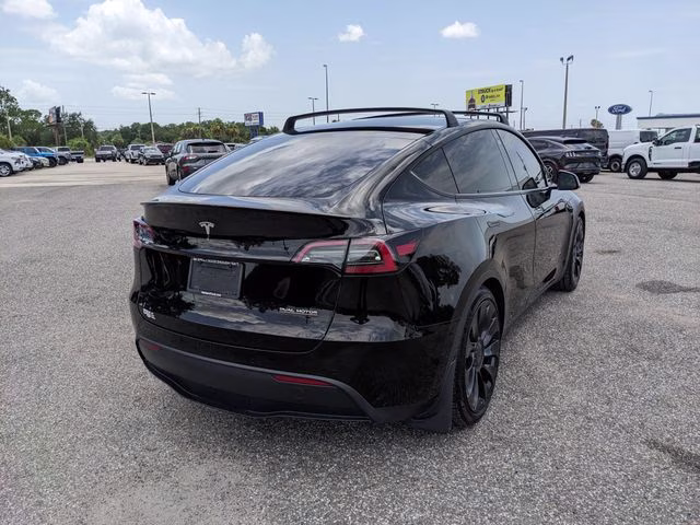 2022 Black Tesla Model Y Performance AWD SUV