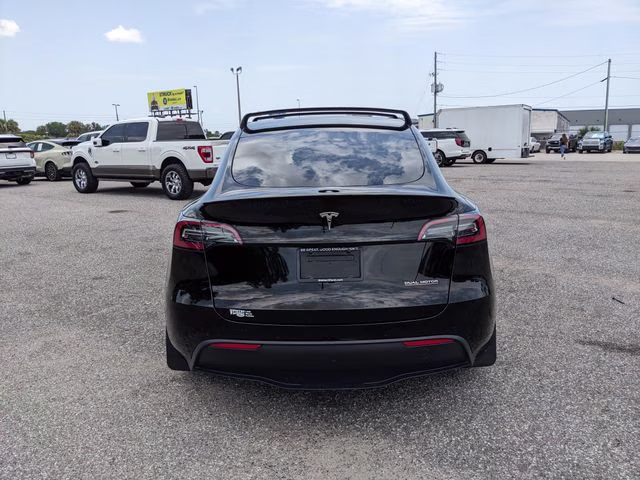 2022 Black Tesla Model Y Performance AWD SUV